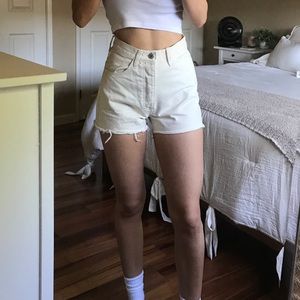 Brandy Melville High-Waisted Jean Shorts